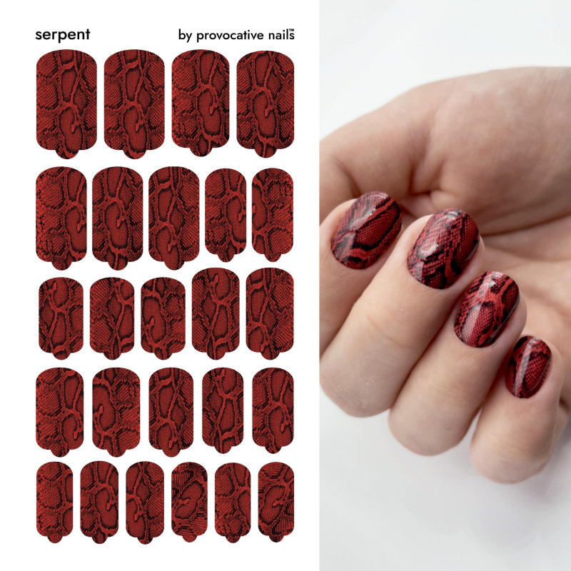 Serpent - Nail Wraps by Provocative Nails