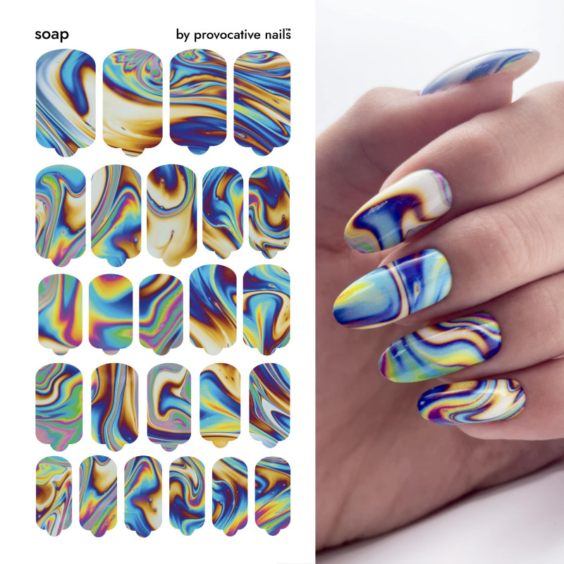 Soap - Nail Wraps by Provocative Nails