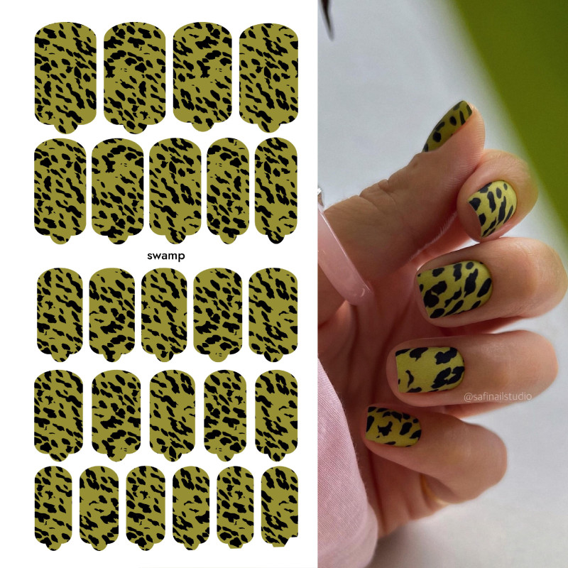 Swamp - Nail Wraps by Provocative Nails