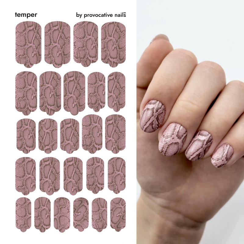 Temper - Nail Wraps by Provocative Nails