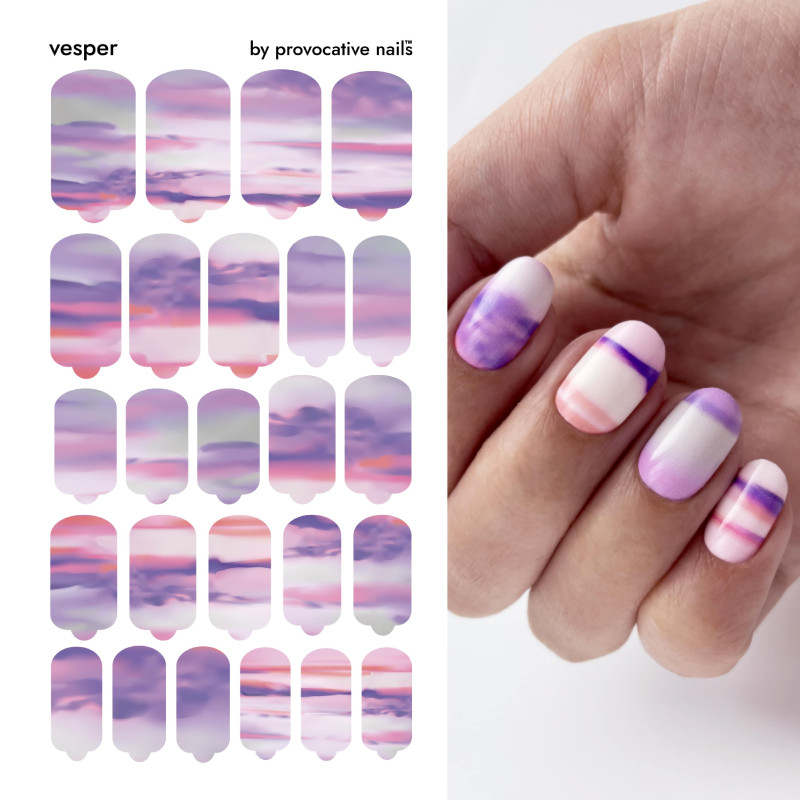 Vesper - Nail Wraps by Provocative Nails