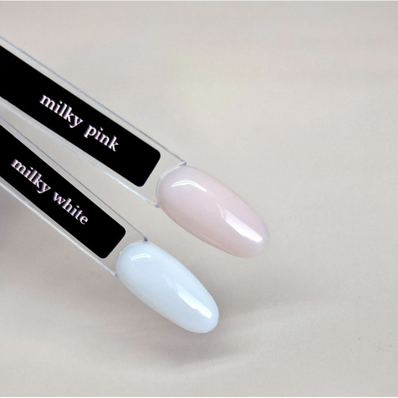 MILKY WHITE - TOP COAT No Wipe 10ml DIDIER LAB-Online-Shop-Double Beauty Shop