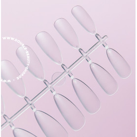 Almond - Soft gel Form (Tips) 240stk Double Beauty