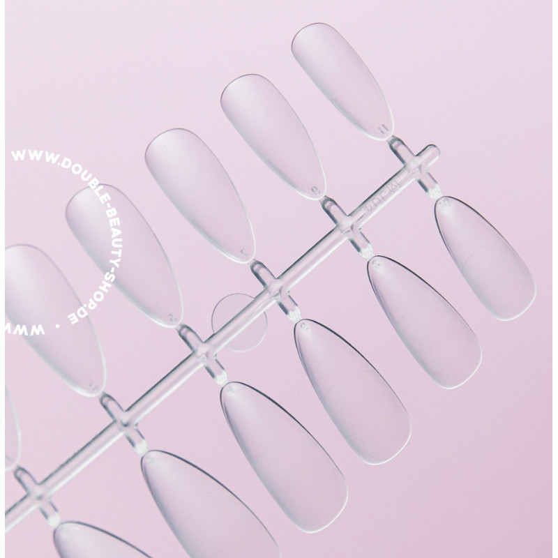 Almond - Soft gel Form (Tips) 240stk Double Beauty