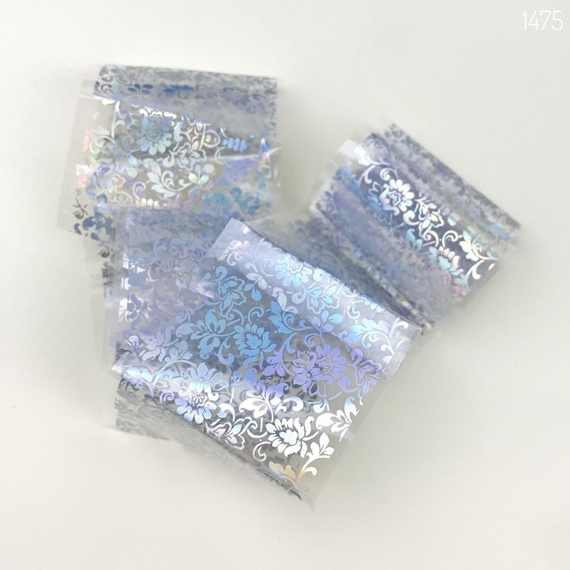 BLÄTTER/ BLÜMCHEN - Nailart Folie Holographisch ZooNail-NAILART FOLIE-Double Beauty Shop