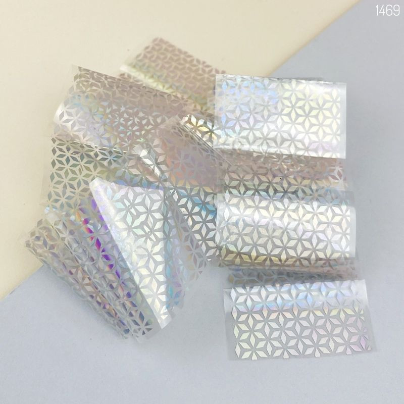WÜRFEL - Nailart Folie Holographisch 1469 ZooNail-NAILART FOLIE-Double Beauty Shop
