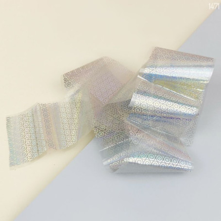 KREISE - Nailart Folie Holographisch ZooNail