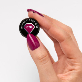 028 Classic Wine - UV Nagellack 7 ml Semilac 2