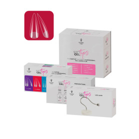 SET LONG STILETTO - set SOFT GEL TIPS VICTORIA VYNN