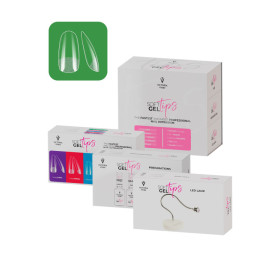 SET SHORT ROUND - set SOFT GEL TIPS VICTORIA VYNN