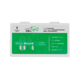SHORT ROUND - SOFT GEL TIPS 500stk VICTORIA VYNN