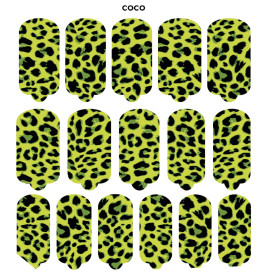 Nagelfolie Coco - Nail Wraps by Provocative Nails 2