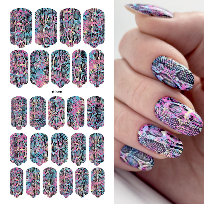 Disco - Nail Wraps by Provocative Nails