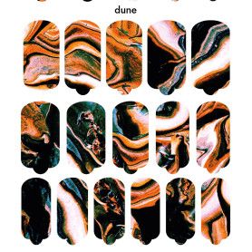 Nagelfolie Dune - Nail Wraps by Provocative Nails 2