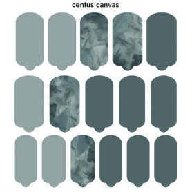 Nagelfolie Centus canvas - Nail Wraps by Provocative Nails 2