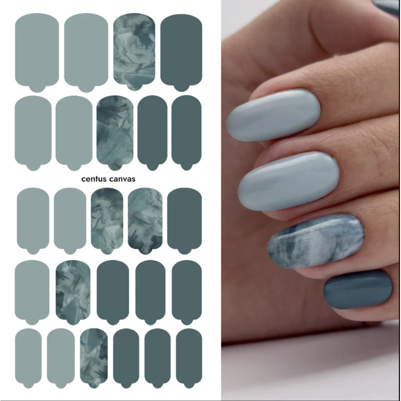 Centus canvas - Nail Wraps by Provocative Nails