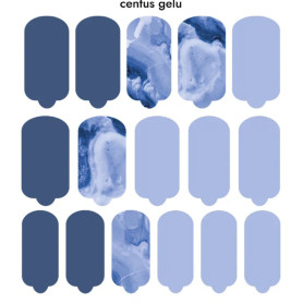 Nagelfolie Centus gelu - Nail Wraps by Provocative Nails 2