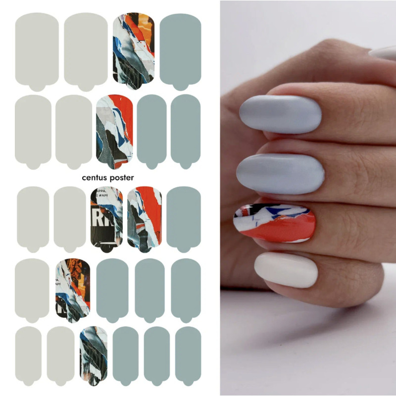 Centus poster - Nail Wraps by Provocative Nails