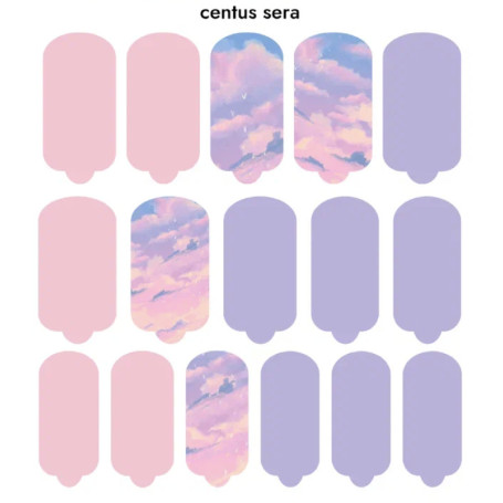 Nagelfolie Centus sera - Nail Wraps by Provocative Nails