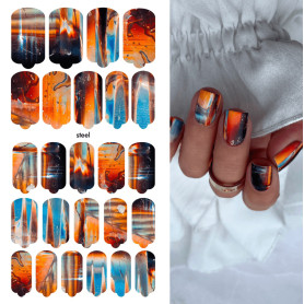 Nagelfolie Steel - Nail Wraps by Provocative Nails