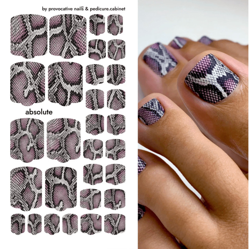 Absolute - PEDIKÜRE Nail Wraps by Provocative Nails