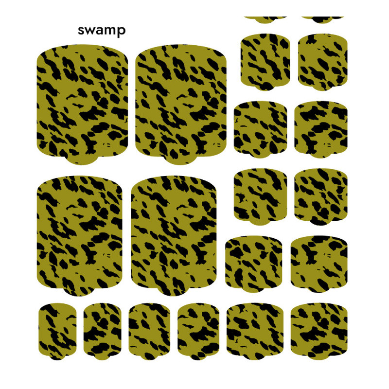 Swamp - PEDIKÜRE Nail Wraps by Provocative Nails