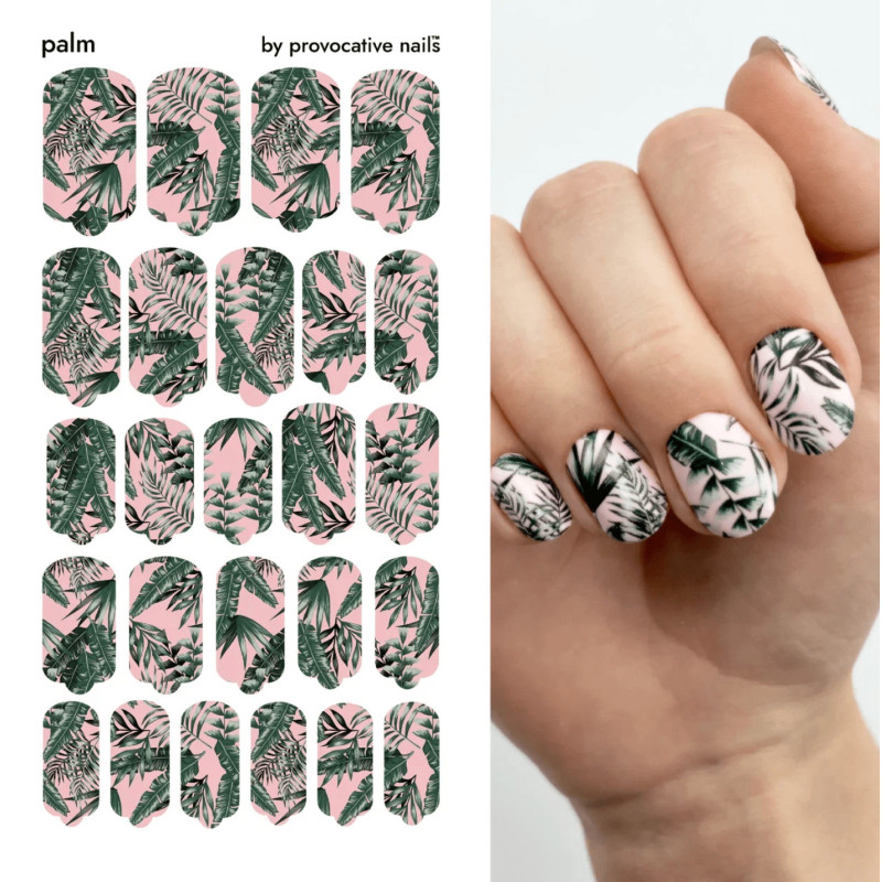 Palm - Nail Wraps by Provocative Nails