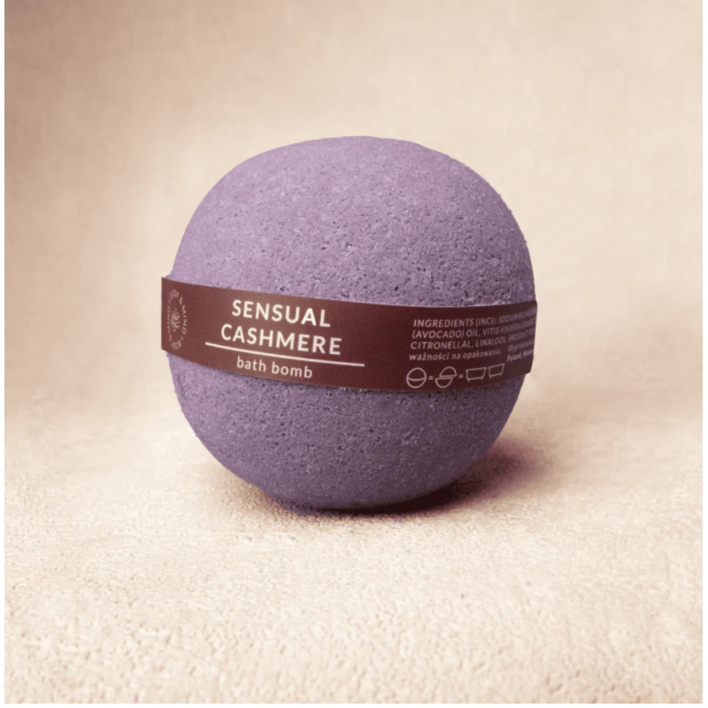 BATH BOMB - SENSUAL CASHMERE 170g ECLAIR