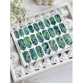 Nagelfolie 101 Nail Wraps für Maniküre AMINAILS 2