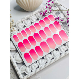 Nagelfolie 18 Nail Wraps für Maniküre AMINAILS 2