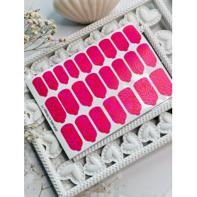 Nagelfolie 71 Nail Wraps für Maniküre AMINAILS 2