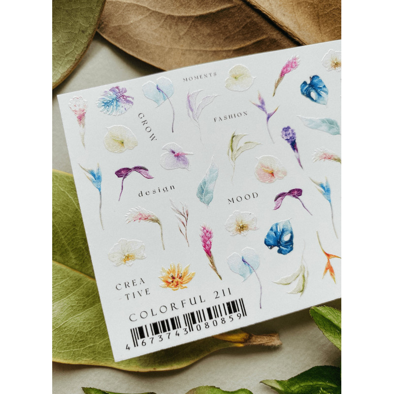 COLORFUL 211 IBDI NAILS-ALLE SLIDER-Double Beauty Shop