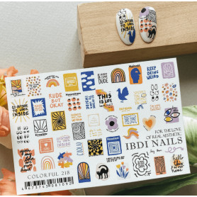 COLORFUL 218 IBDI NAILS 2