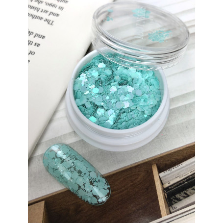 TIFFANY Opal - Glitter MIX IBDI Nails