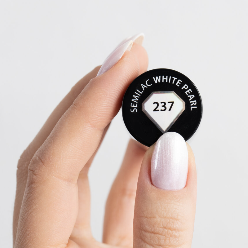 237 WHITE PEARL - UV Nagellack 7ml Semilac