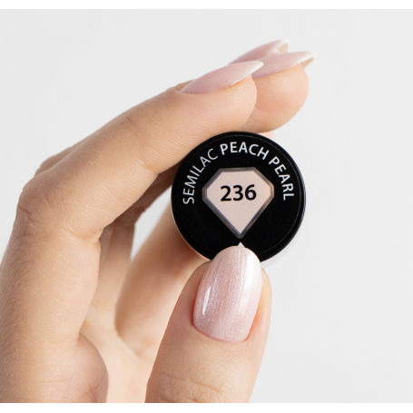 236 Peach Pearl - UV Nagellack 7ml Semilac
