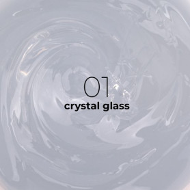 01 Crystal Glass - MOUSSE SCULPTURE GEL 15 ml Victoria Vynn