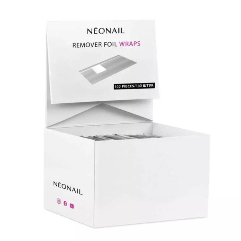 Foil Nail Wraps - 100 Stk Neonail-Online-Shop-Double Beauty Shop
