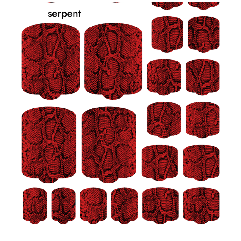 Serpent - PEDIKÜRE Nail Wraps by Provocative Nails
