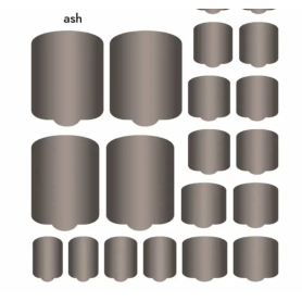 Nagelfolie Ash - PEDIKÜRE Nail Wraps by Provocative Nails 2