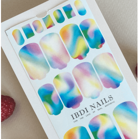 13 RAINBOW - Nail Wraps IBDI Nails 2