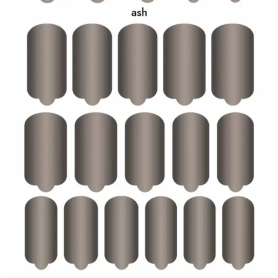 Nagelfolie Ash - Nail Wraps by Provocative Nails 2
