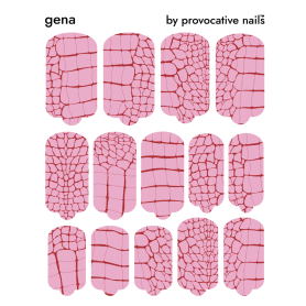 Nagelfolie Gena - Nail Wraps by Provocative Nails 2