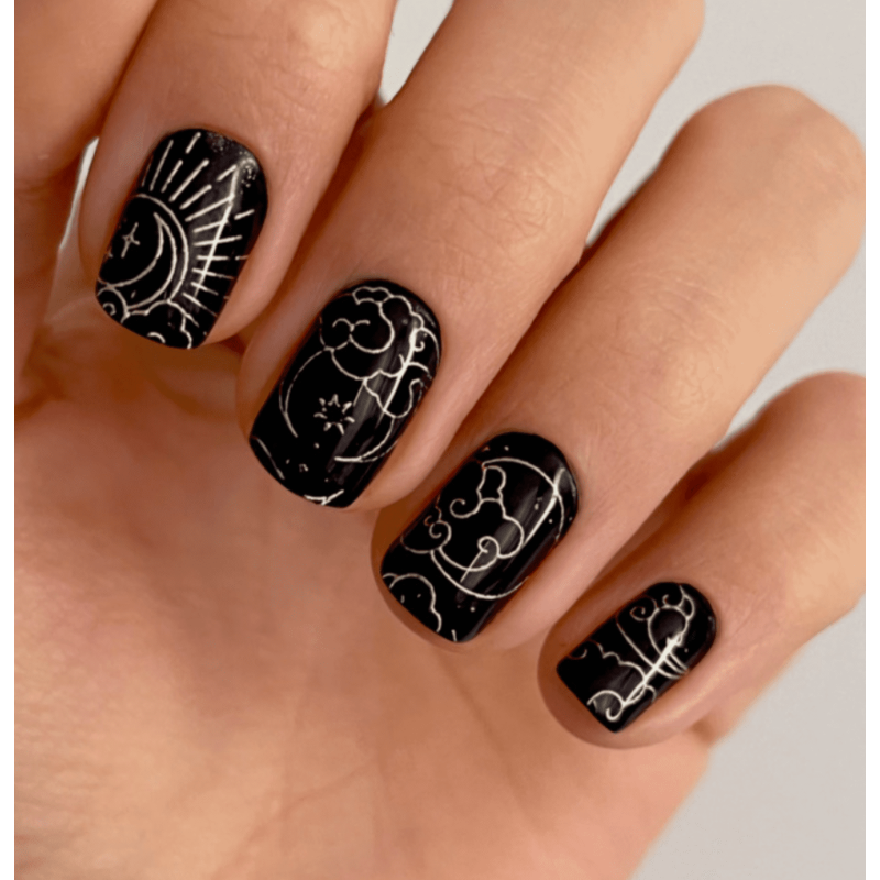 Nagelfolie Celesta - Nail Wraps by Provocative Nails-NAIL WRAPS SELBSTKLEBEND-Double Beauty Shop
