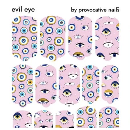 Nagelfolie Evil Eye - Nail Wraps by Provocative Nails