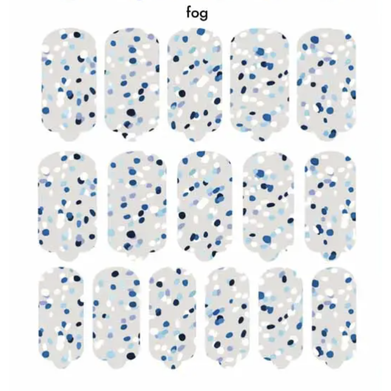Nagelfolie Fog - Nail Wraps by Provocative Nails-NAIL WRAPS SELBSTKLEBEND-Double Beauty Shop