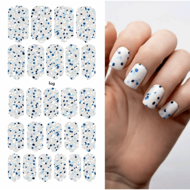 Fog - Nail Wraps by Provocative Nails