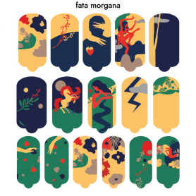 Nagelfolie Fata morgana - Nail Wraps by Provocative Nails 2