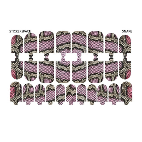 Snake - Nail Wraps StickerSpace
