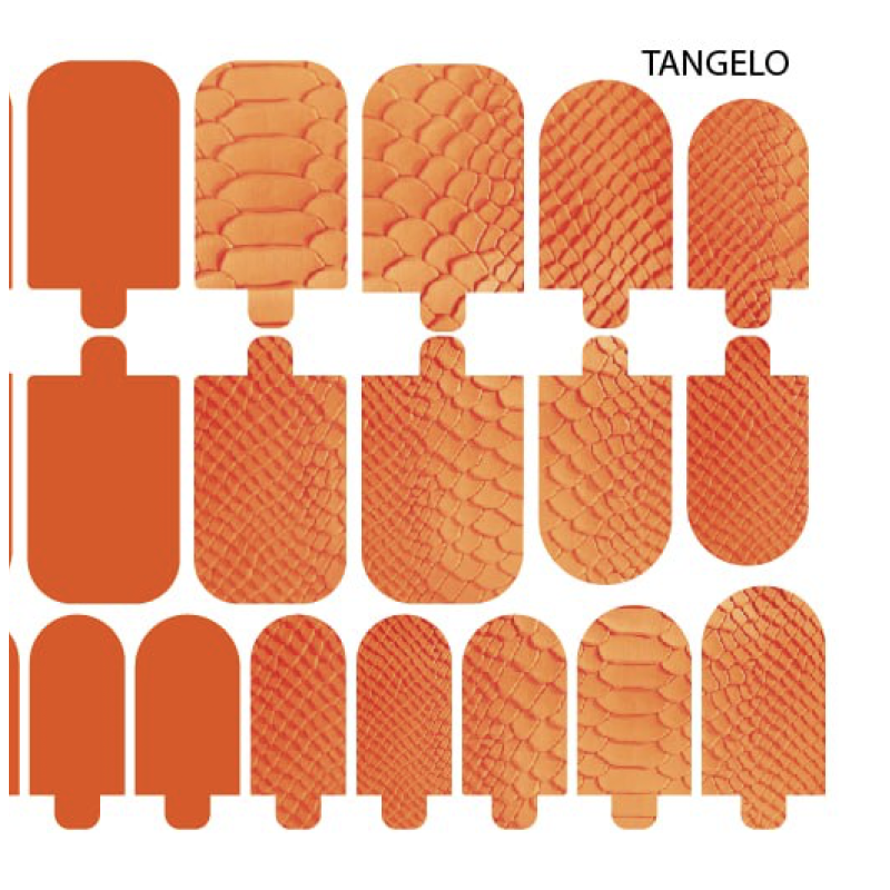Tangelo - Nail Wraps StickerSpace